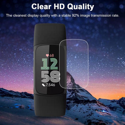 For Fitbit Charge 6 5pcs xDfind Soft Hydrogel Film Full Cover Front Protector by xDfind