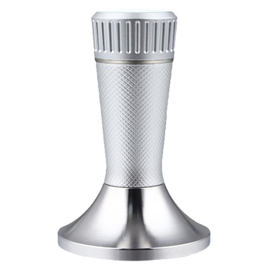 58.3mm Mesh Texture with Needle Coffee Powder Pressing Hammer Stainless Steel Cloth Powder(Silver) by bashfashion