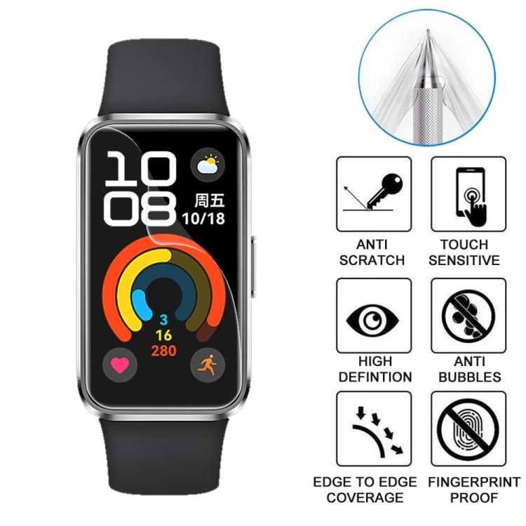 For Huawei Band 10 NFC 5pcs xDfind Soft Hydrogel Film Full Cover Front Protector by xDfind