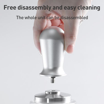 Stainless Steel Coffee Powder Hammer Pressure Powder Tampon, Size:58mm Silver by bashfashion