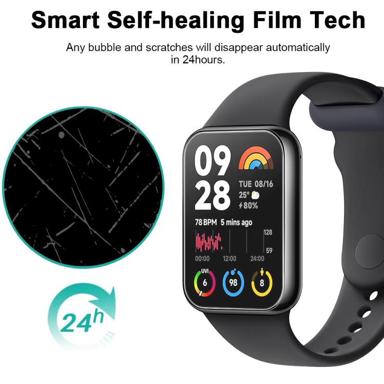 For Xiaomi Mi Band 8 Pro 5pcs xDfind Soft Hydrogel Film Full Cover Front Protector by xDfind