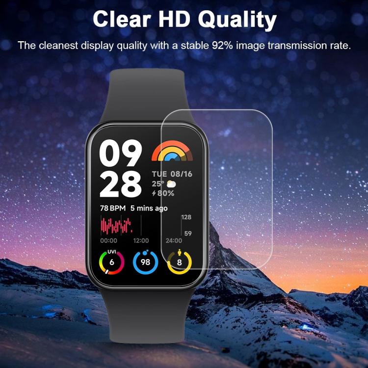 For Xiaomi Mi Band 8 Pro 5pcs xDfind Soft Hydrogel Film Full Cover Front Protector by xDfind