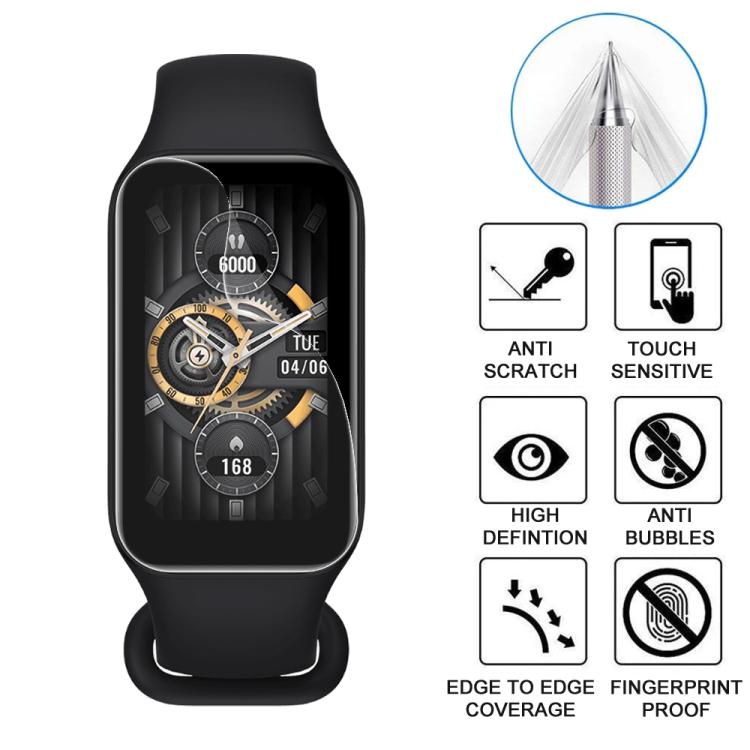 For Xiaomi Smart Band 8 Active 5pcs xDfind Soft Hydrogel Film Full Cover Front Protector by xDfind