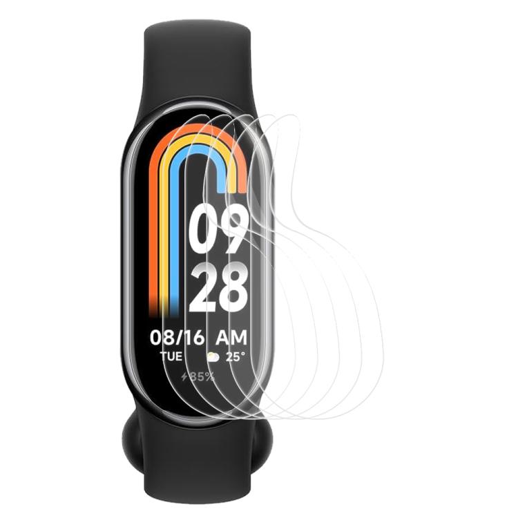 For Xiaomi Mi Band 8 5pcs xDfind Soft Hydrogel Film Full Cover Front Protector by xDfind