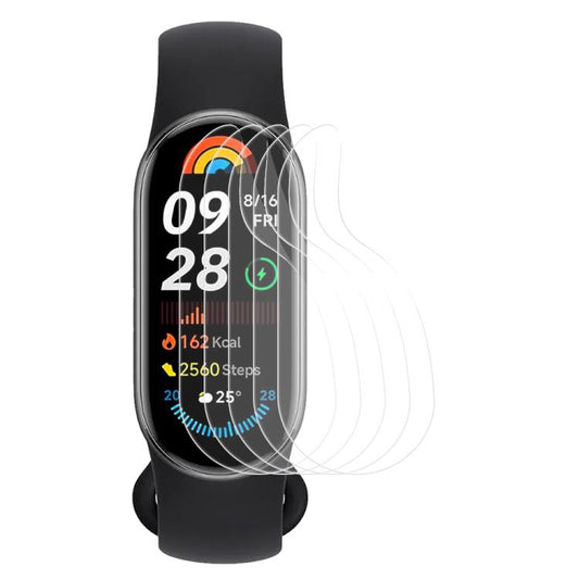 For Xiaomi Smart Band 9 5pcs xDfind Soft Hydrogel Film Full Cover Front Protector by xDfind