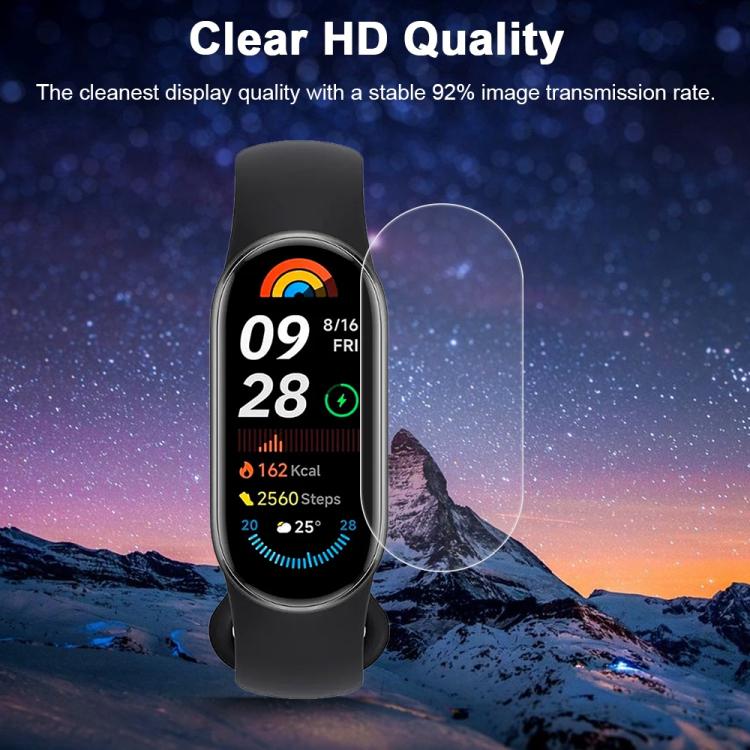 For Xiaomi Smart Band 9 NFC 5pcs xDfind Soft Hydrogel Film Full Cover Front Protector by xDfind