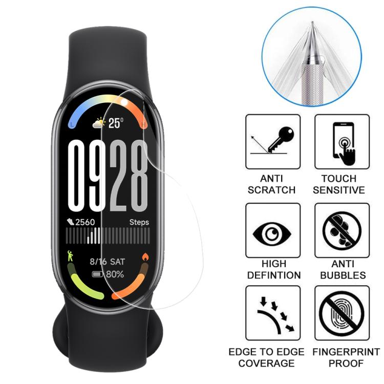 For Xiaomi Smart Band 10 5pcs xDfind Soft Hydrogel Film Full Cover Front Protector by xDfind