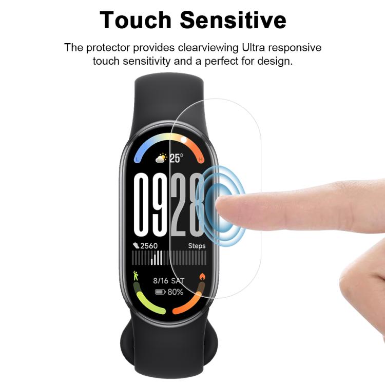 For Xiaomi Smart Band 10 5pcs xDfind Soft Hydrogel Film Full Cover Front Protector by xDfind