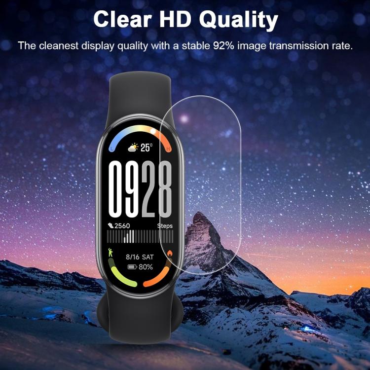 For Xiaomi Smart Band 10 5pcs xDfind Soft Hydrogel Film Full Cover Front Protector by xDfind