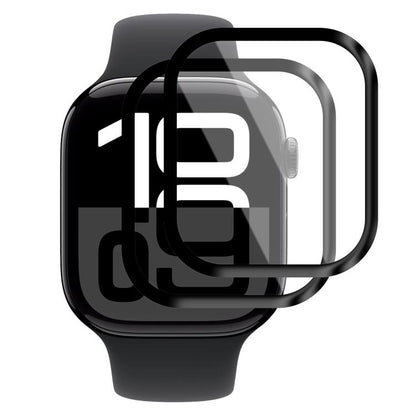 For Apple Watch Series 11 / 10 46mm 2pcs xDfind Curved 3D Composite Material Soft Film Screen Protector by xDfind