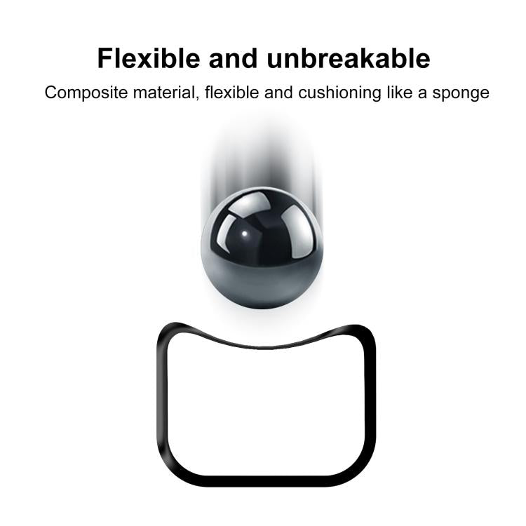 For Apple Watch Series 11 / 10 46mm 2pcs xDfind Curved 3D Composite Material Soft Film Screen Protector by xDfind