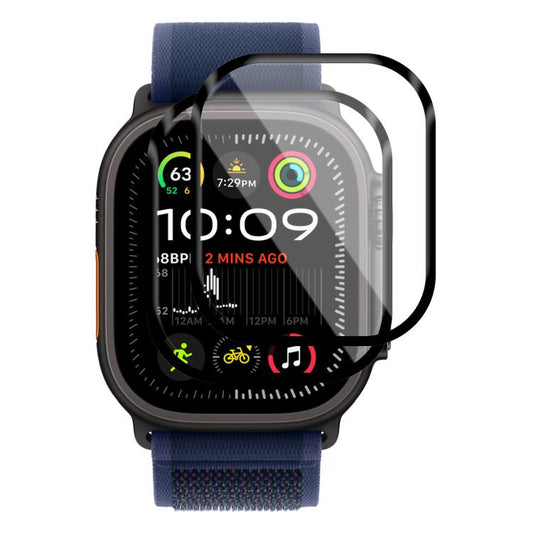 For Apple Watch Ultra 3 / 2 / 1 49mm 2pcs xDfind Curved 3D Composite Material Soft Film Screen Protector by xDfind