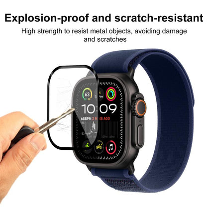For Apple Watch Ultra 3 / 2 / 1 49mm 2pcs xDfind Curved 3D Composite Material Soft Film Screen Protector by xDfind