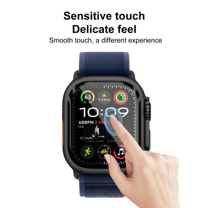 For Apple Watch Ultra 3 / 2 / 1 49mm 2pcs xDfind Curved 3D Composite Material Soft Film Screen Protector by xDfind