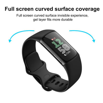 For Fitbit Charge 6 2pcs xDfind Curved 3D Composite Material Soft Film Screen Protector by xDfind