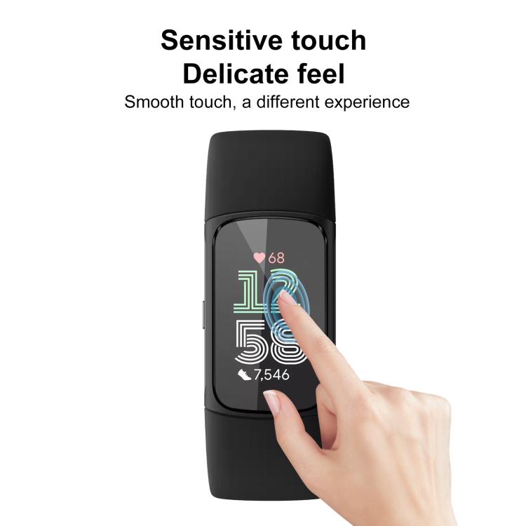 For Fitbit Charge 6 2pcs xDfind Curved 3D Composite Material Soft Film Screen Protector by xDfind