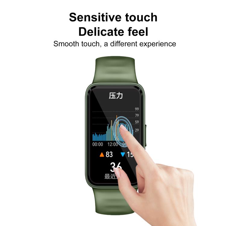 For Huawei Band 8 NFC 2pcs xDfind Curved 3D Composite Material Soft Film Screen Protector by xDfind