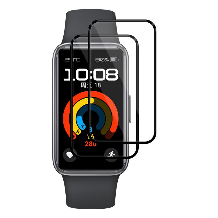 For Huawei Band 9 NFC 2pcs xDfind Curved 3D Composite Material Soft Film Screen Protector by xDfind