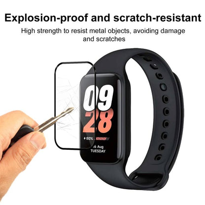 For Xiaomi Smart Band 8 Active 2pcs xDfind Curved 3D Composite Material Soft Film Screen Protector by xDfind