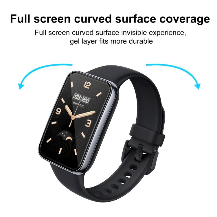 For Xiaomi Mi Band 7 Pro 2pcs xDfind Curved 3D Composite Material Soft Film Screen Protector by xDfind