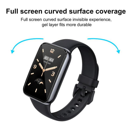 For Xiaomi Mi Band 7 Pro 2pcs xDfind Curved 3D Composite Material Soft Film Screen Protector by xDfind