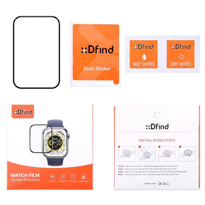 For Xiaomi Mi Band 7 Pro 2pcs xDfind Curved 3D Composite Material Soft Film Screen Protector by xDfind