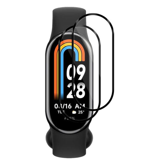 For Xiaomi Mi Band 8 NFC 2pcs xDfind Curved 3D Composite Material Soft Film Screen Protector by xDfind