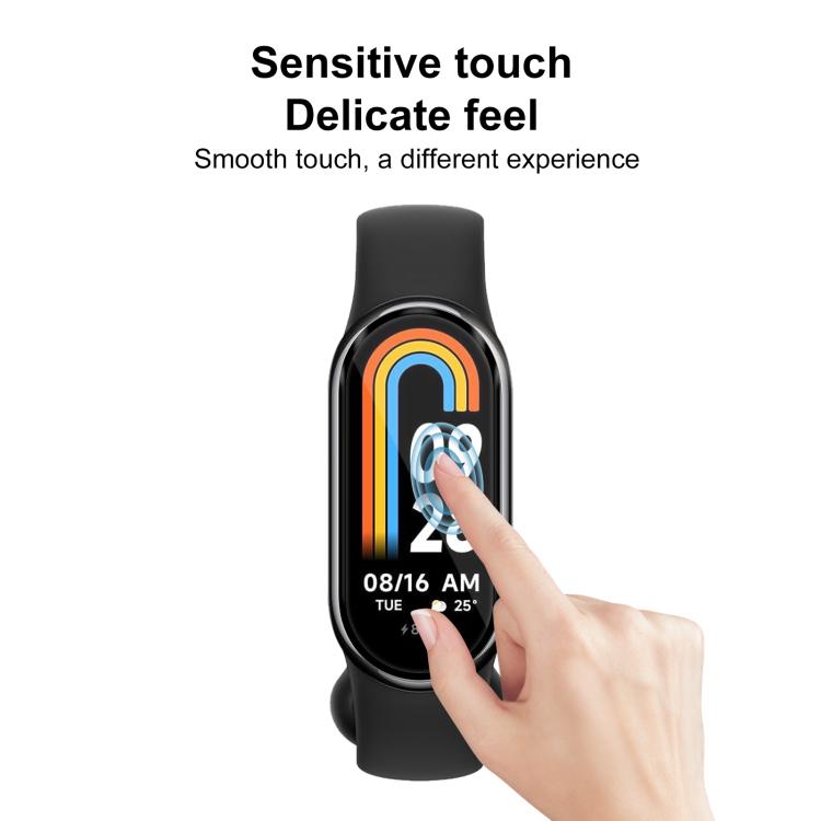 For Xiaomi Mi Band 8 NFC 2pcs xDfind Curved 3D Composite Material Soft Film Screen Protector by xDfind
