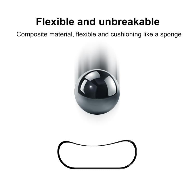 For Xiaomi Smart Band 9 2pcs xDfind Curved 3D Composite Material Soft Film Screen Protector by xDfind