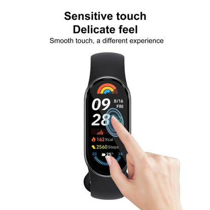 For Xiaomi Smart Band 9 2pcs xDfind Curved 3D Composite Material Soft Film Screen Protector by xDfind