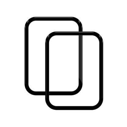 For Xiaomi Smart Band 9 NFC 2pcs xDfind Curved 3D Composite Material Soft Film Screen Protector by xDfind