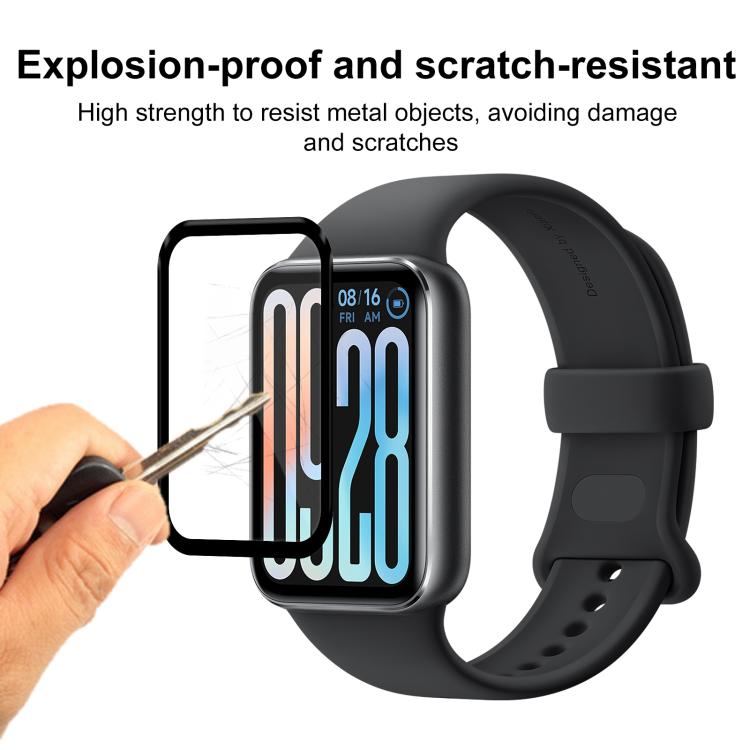 For Xiaomi Smart Band 9 NFC 2pcs xDfind Curved 3D Composite Material Soft Film Screen Protector by xDfind