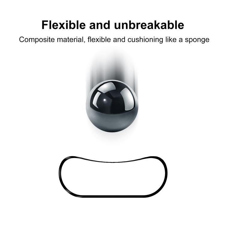 For Xiaomi Smart Band 10 2pcs xDfind Curved 3D Composite Material Soft Film Screen Protector by xDfind