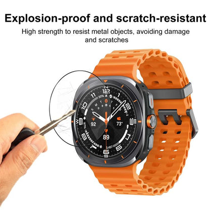 For Samsung Galaxy Watch Ultra / Ultra 2025 2pcs xDfind Curved 3D Composite Material Soft Film Screen Protector by xDfind