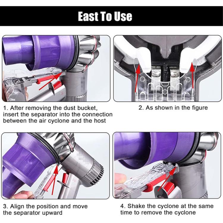 Separator Tool For Dyson V6 / DC58 / DC59 / DC62 / DC74 Vacuum Cleaner by bashfashion