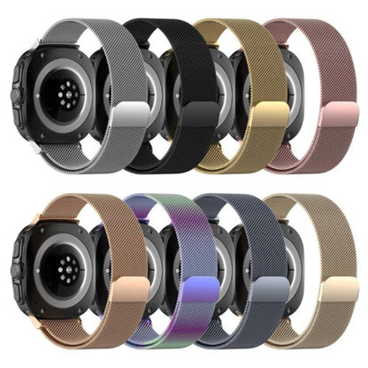 For Samsung Galaxy Watch Ultra 47mm / Ultra 2025 xDfind Milan Magnetic Stainless Steel Watch Band(Champagne Color) by xDfind