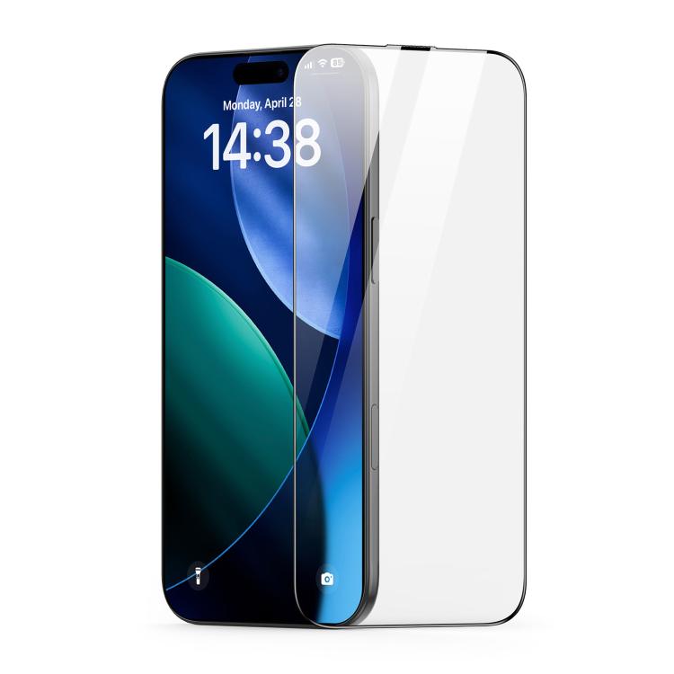 For iPhone Air DUX DUCIS Roga Series 2.5D HD Fully Transparent Tempered Screen Protector with Dust Removal Quick-Attach Box by DUX DUCIS