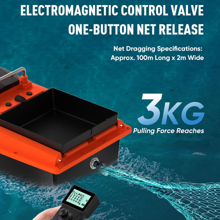 D80B GPS High Power Smart Remote Control Fishing Bait Boat Support Trawling, Plug:EU Plug by bashfashion