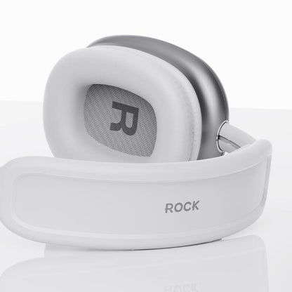 ROCK O5 Head-mounted Bluetooth 5.3 Wireless Headphones(Silver) by ROCK