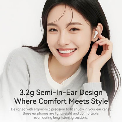 ROCK EB710 RAU0788 Bluetooth 5.3 Wireless Earphones(White) by ROCK