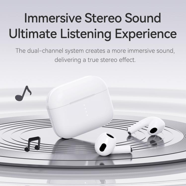 ROCK EB710 RAU0788 Bluetooth 5.3 Wireless Earphones(White) by ROCK