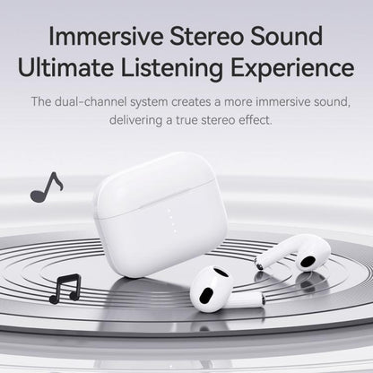 ROCK EB710 RAU0788 Bluetooth 5.3 Wireless Earphones(White) by ROCK