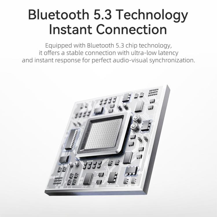 ROCK EB710 RAU0788 Bluetooth 5.3 Wireless Earphones(White) by ROCK