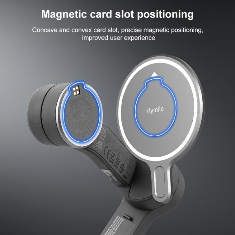 Magnetic MagSafe Adapter Phone Holder For DJI Osmo Mobile 6 / 7 / 7P(Silver) by bashfashion