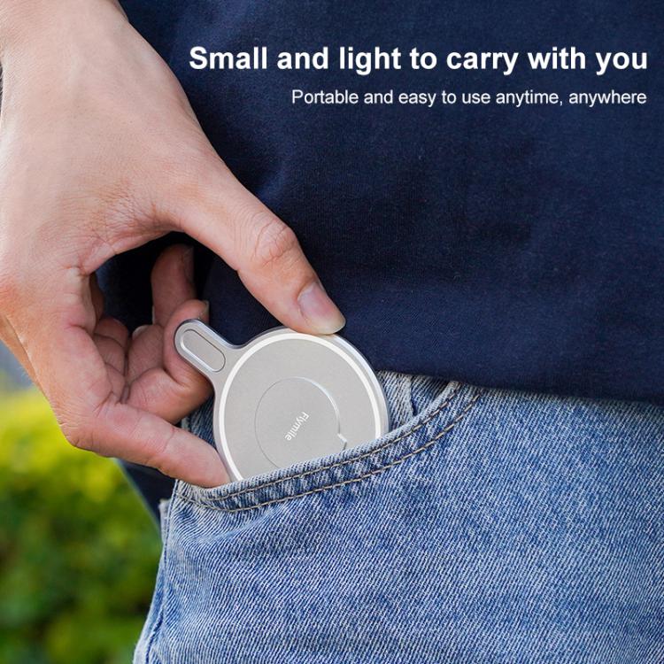 Magnetic MagSafe Adapter Phone Holder For DJI Osmo Mobile 6 / 7 / 7P(Silver) by bashfashion