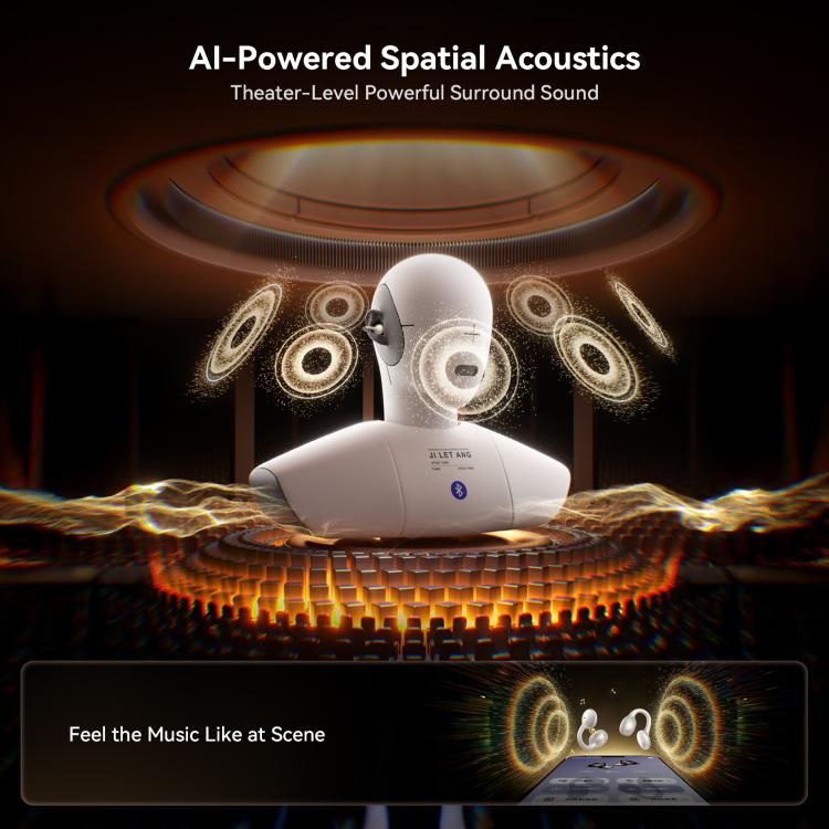 JOYROOM Openfree JR-OE3 Open True Wireless Bluetooth Earphone(Black) by JOYROOM