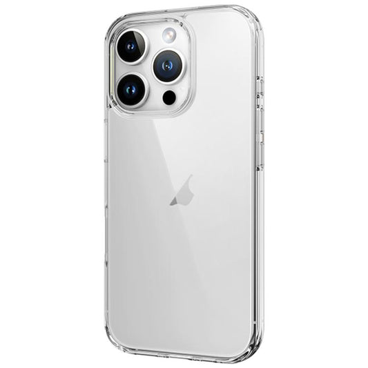 For iPhone 16 Pro ROCK Pure Series Clear PC Hybrid TPU Phone Case(Transparent) by ROCK