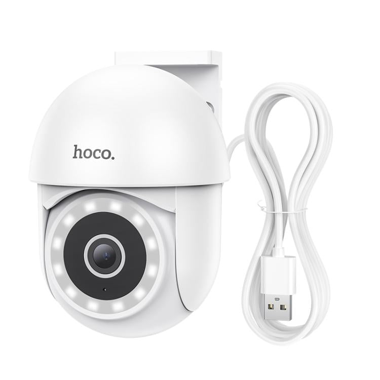 hoco D2 3MP 2.4G WiFi IP65 Outdoor PTZ HD Camera(EU Plug) by hoco