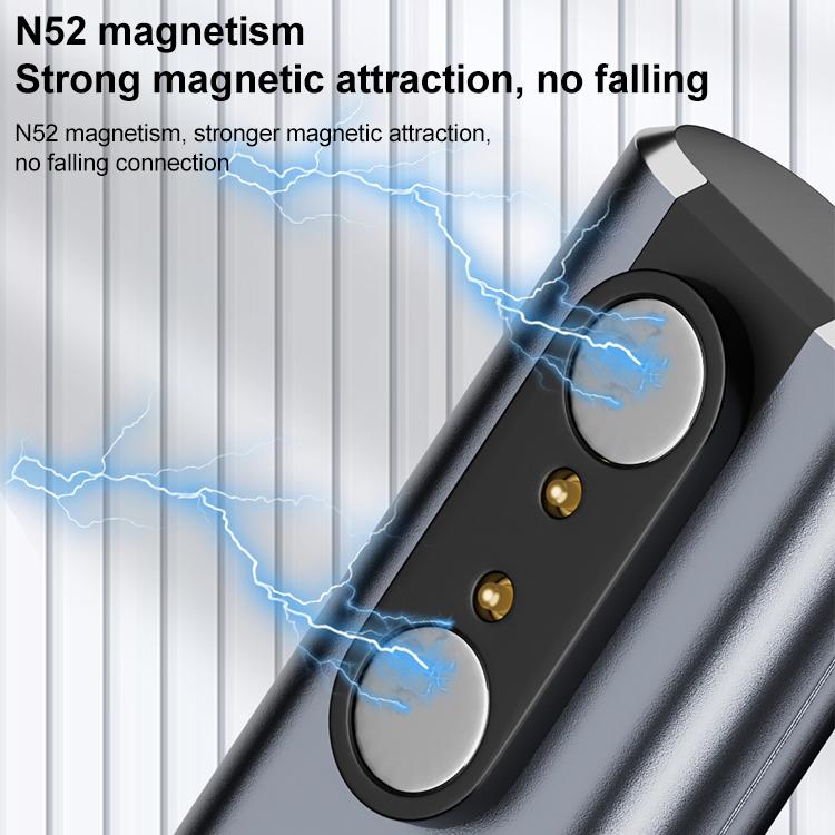 Smart Watch / Bone Conduction Earphone USB-C / Type-C Interface Adapter Converter, Type:2 Pin 2.8mm(Black) by bashfashion