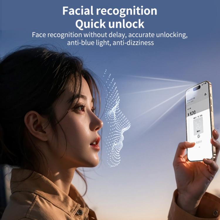 For iPhone 16 Pro Max Easy Install Box Dust-Free Privacy Tempered Glass Film by bashfashion